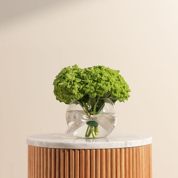 Green Garden Hydrangea Vase