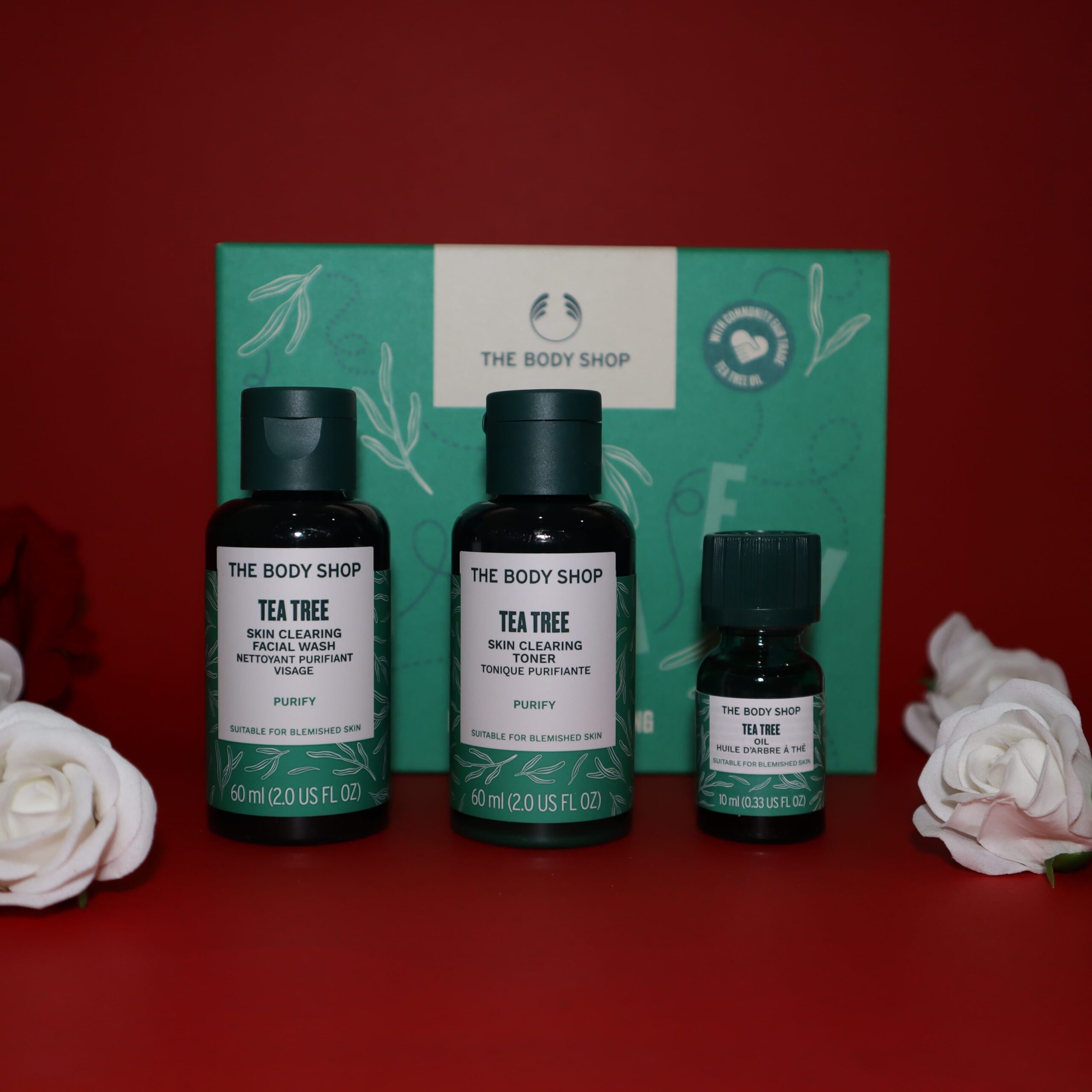 Powerfully Purifying Tea Tree Skincare Gift  by: BODY SHOP